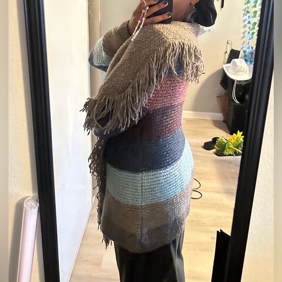 Liz Claiborne Fringe Cardigan - Picture 5 of 5